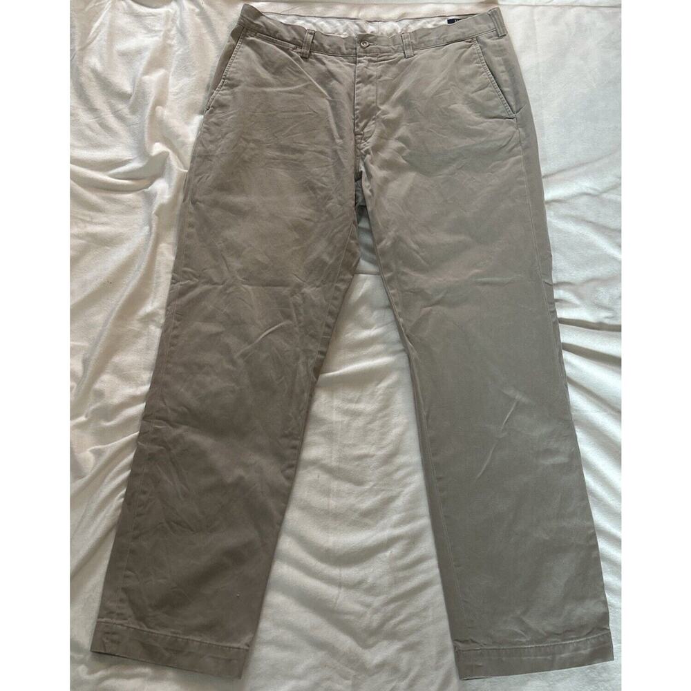 Polo Ralph Lauren Classic Fit Khaki Chinos Men’s 36 X 32 Light Tan Preppy Dressy